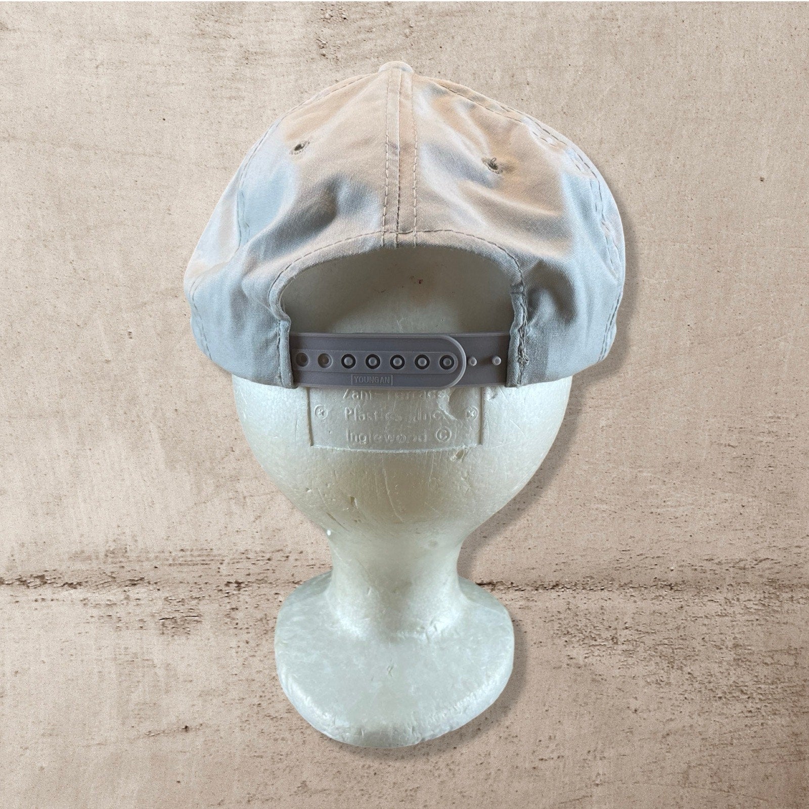 90s VTG FORD MOTORS UTAH GREY TRUCK HAT CAP (OS)