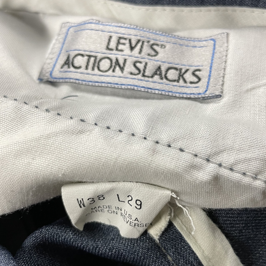 90s USA LEVI'S ACTION SLACKS (38X29)