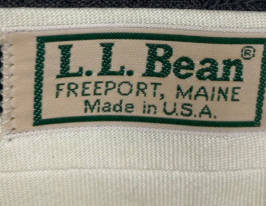 80s VINTAGE L.L. BEAN WOOL CUFFED TROUSERS (38X30)