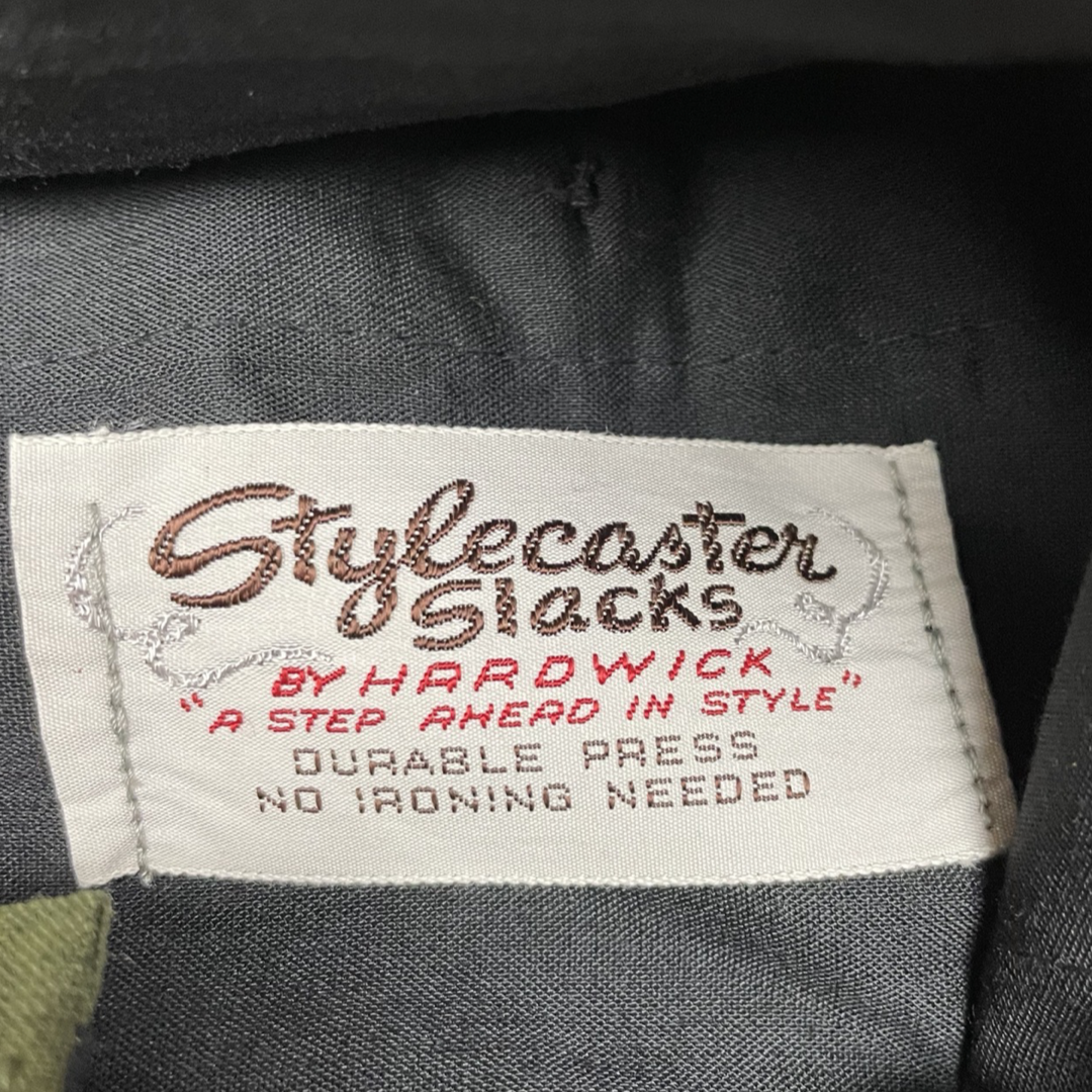 70s VINTAGE STYLECASTER HARDWICK WESTERN "SAGUARO" SLACKS (M32)