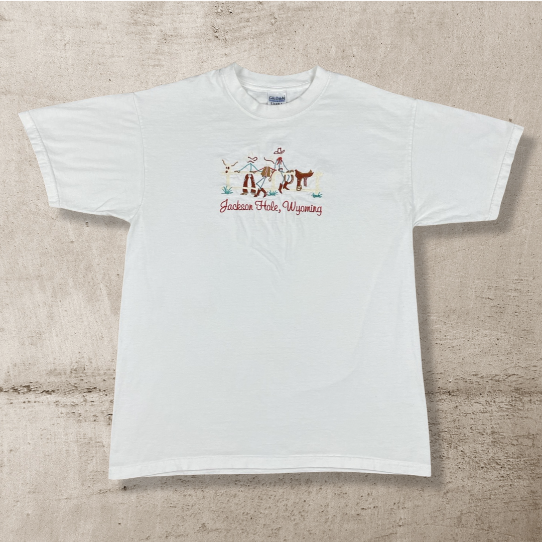 Y2K JACKSON HOLE WYOMING T-SHIRT (L)