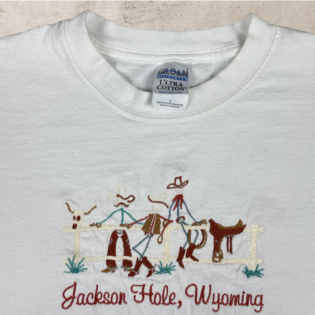 Y2K JACKSON HOLE WYOMING T-SHIRT (L)