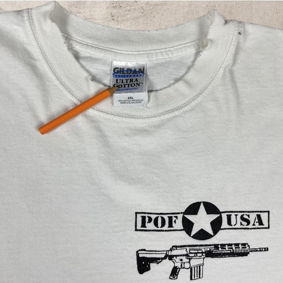 Y2K "POF USA" RIFLE MANUFACTURING LONG SLEEVE T-SHIRT (XXL)