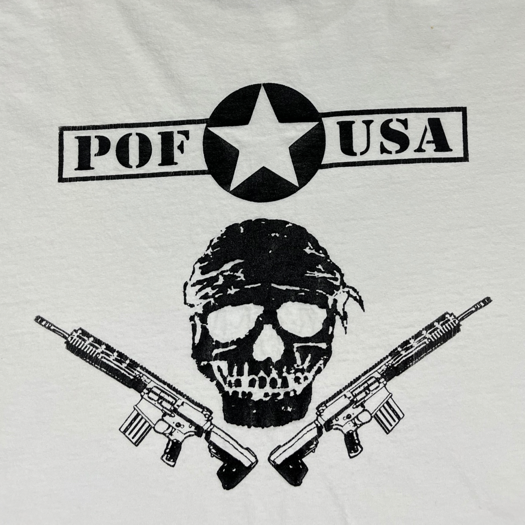 Y2K "POF USA" RIFLE MANUFACTURING LONG SLEEVE T-SHIRT (XXL)