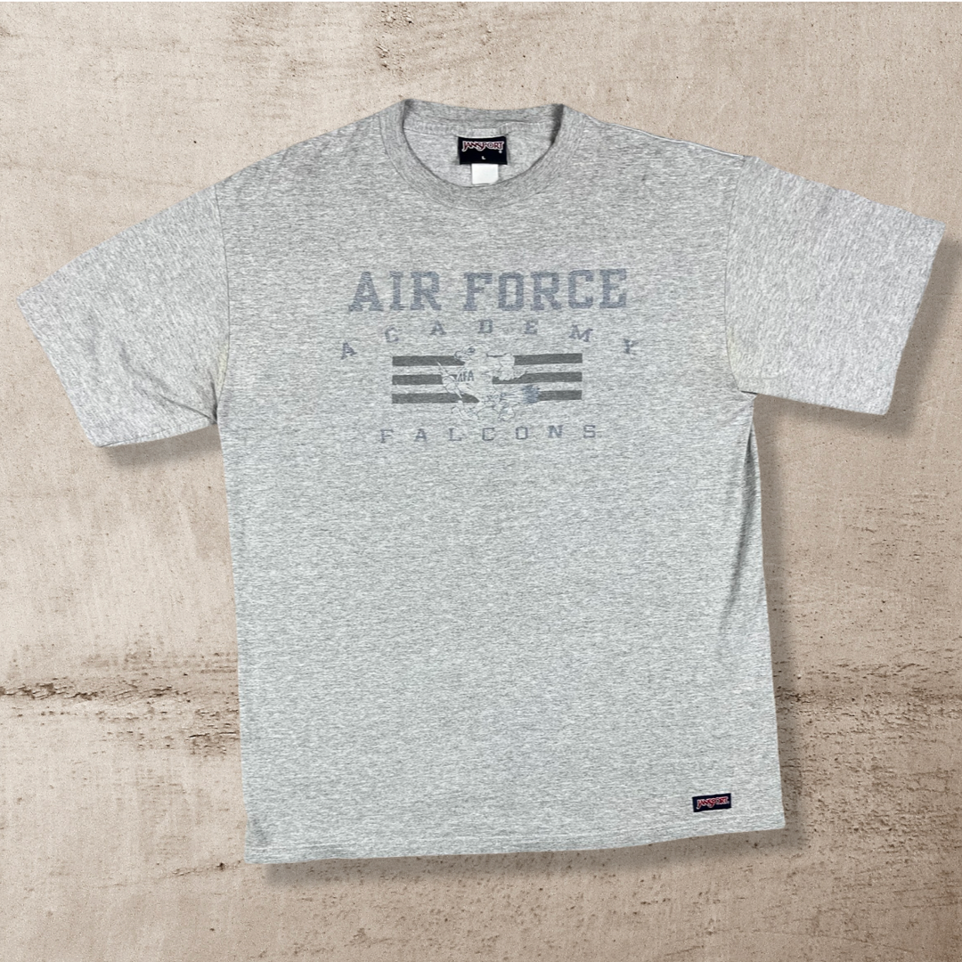 90s AIR FORCE ACADEMY FALCONS T-SHIRT (L)