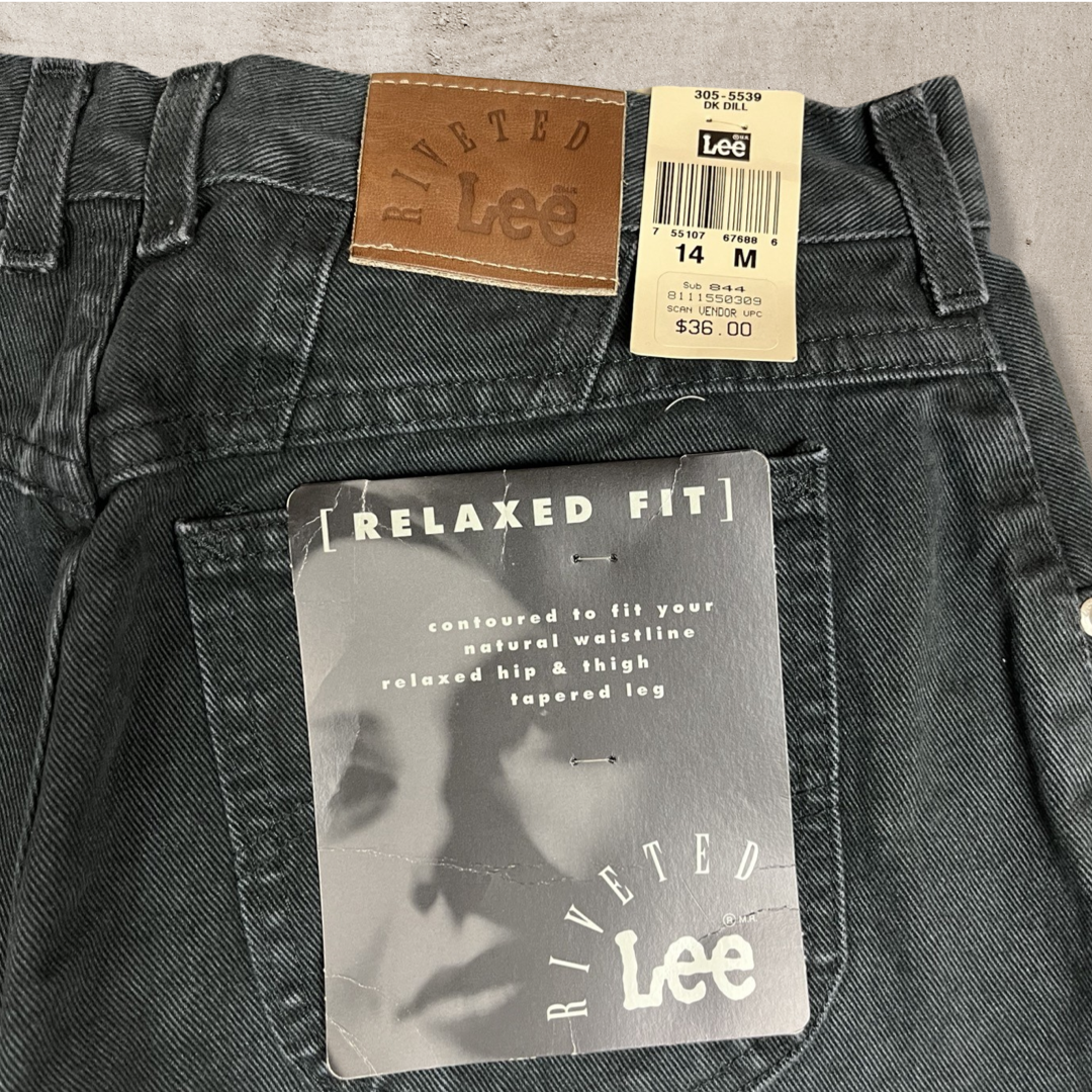 90s NWT VINTAGE WOMEN'S LEE RIVETED RIDER DENIM JEANS (14)