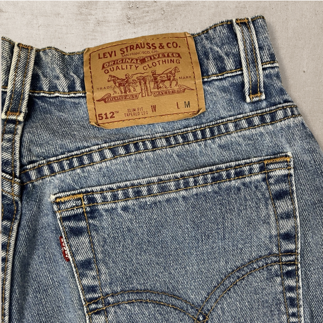 90s VINTAGE WOMEN'S LEVI'S 512 "MOM JEANS" (13)