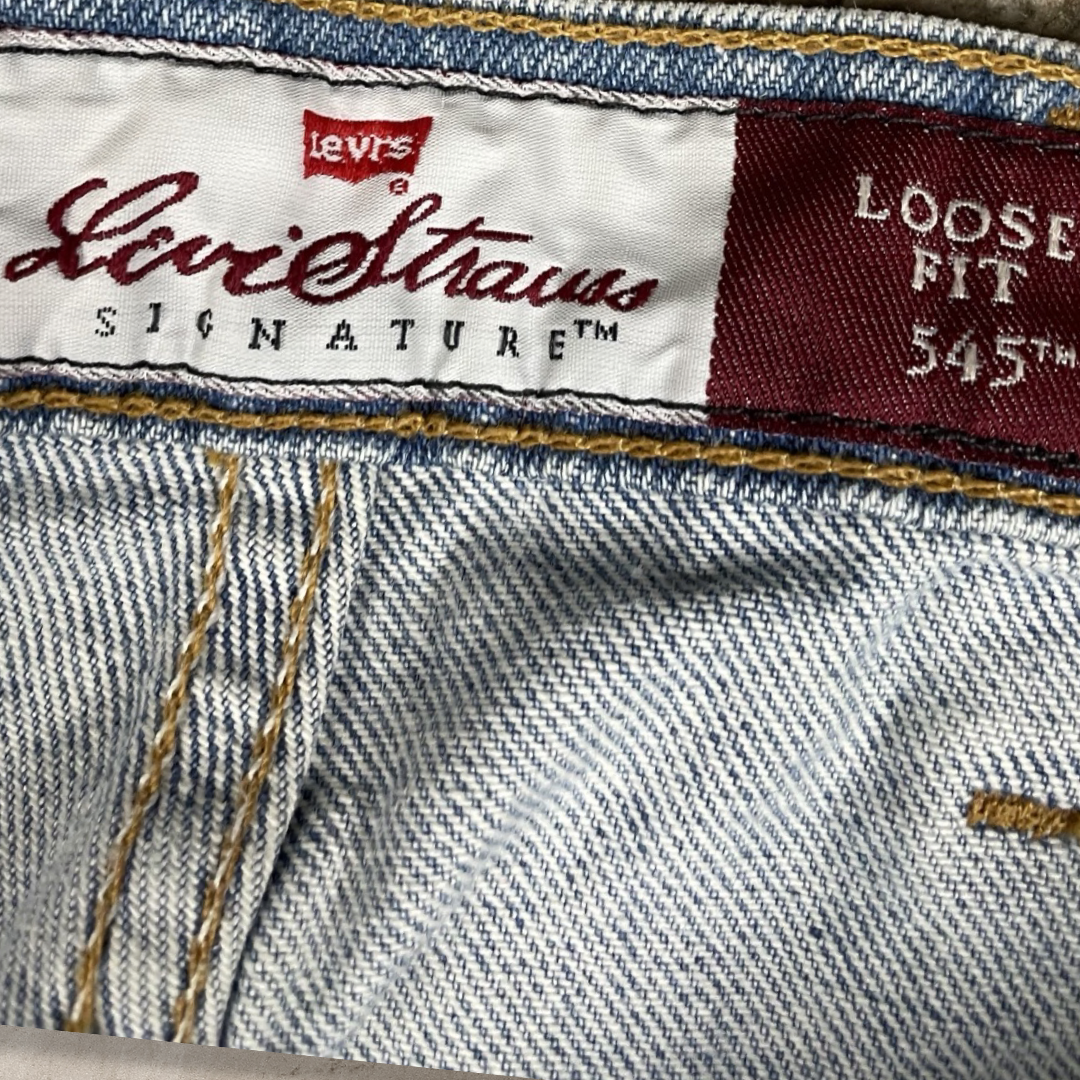 90s LEVI'S 545 BROWN TAB JEANS (42X32)