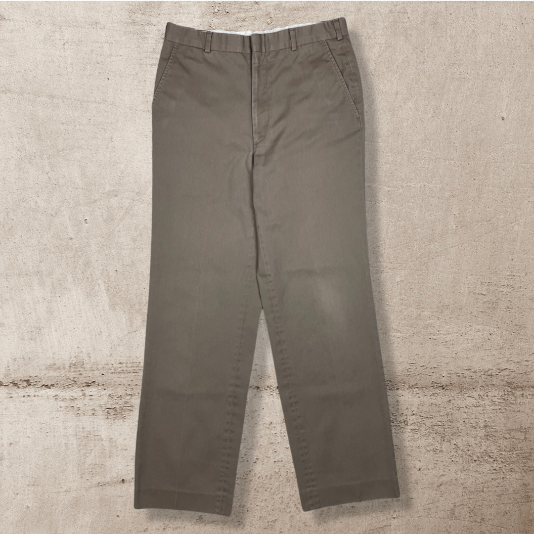 1990s VINTAGE LL BEAN CLASSIC KHAKIS (30X32)