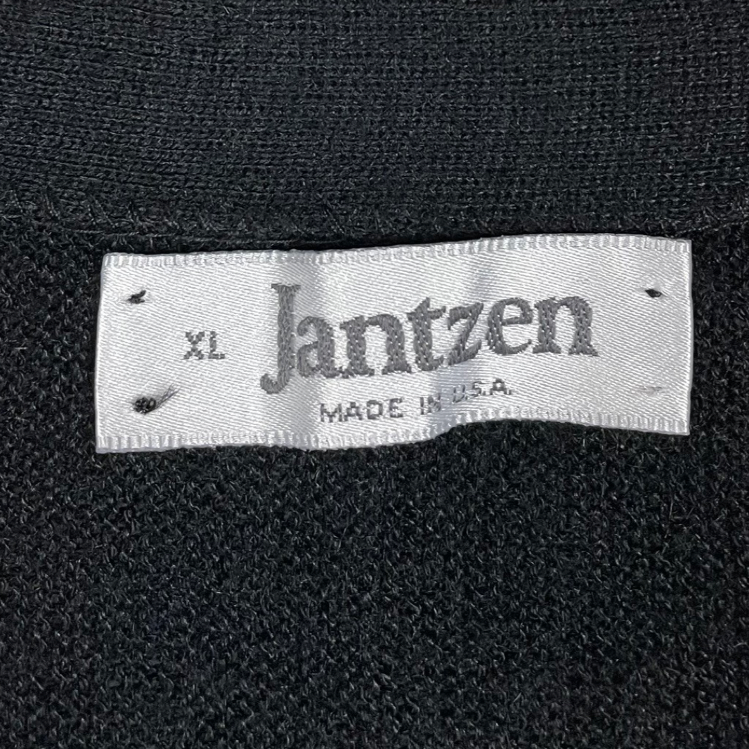 90s VINTAGE JANTZEN USA CLASSIC CARDIGAN (XL)