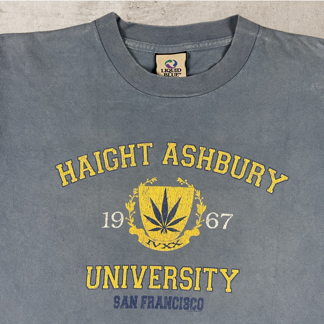 90s HAIGHT AHSBURY UNIVERSITY SAN FRANCISCO T-SHIRT (M)