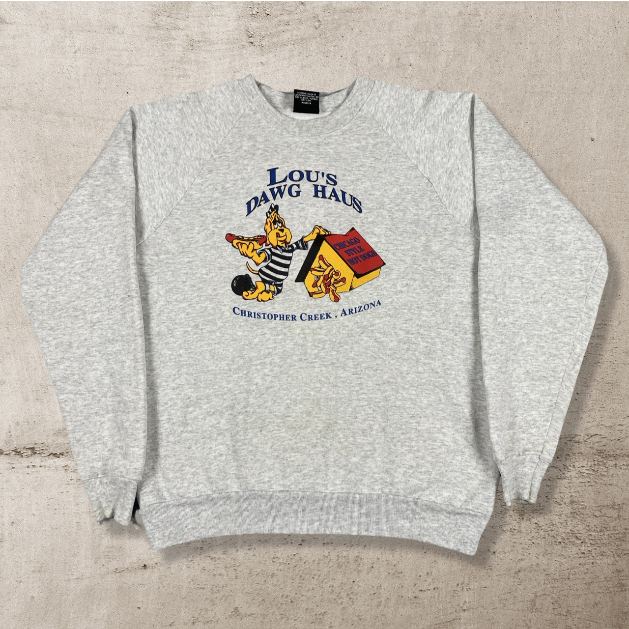 1990s VINTAGE "DAWG HOUSE" SWEATSHIRT (L/XL)