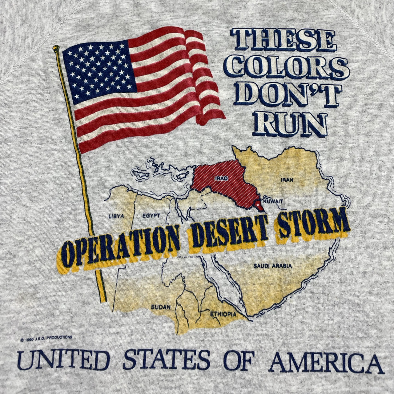 1990 OPERATION DESERT STORM SWEATSHIRT (XL/L)