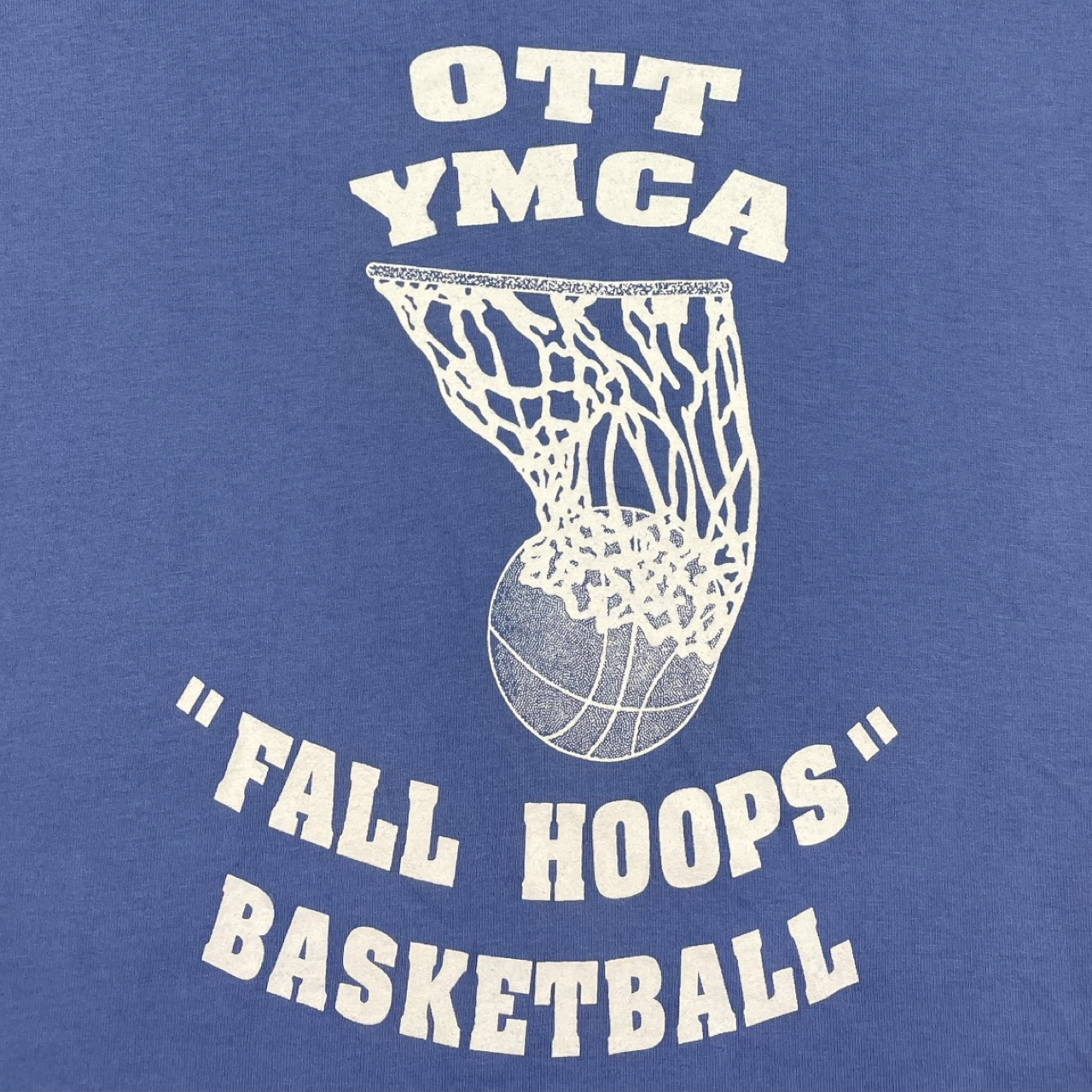 1990s VINTAGE OTT YMCA BASKETBALL #8 T-SHIRT(L/M)