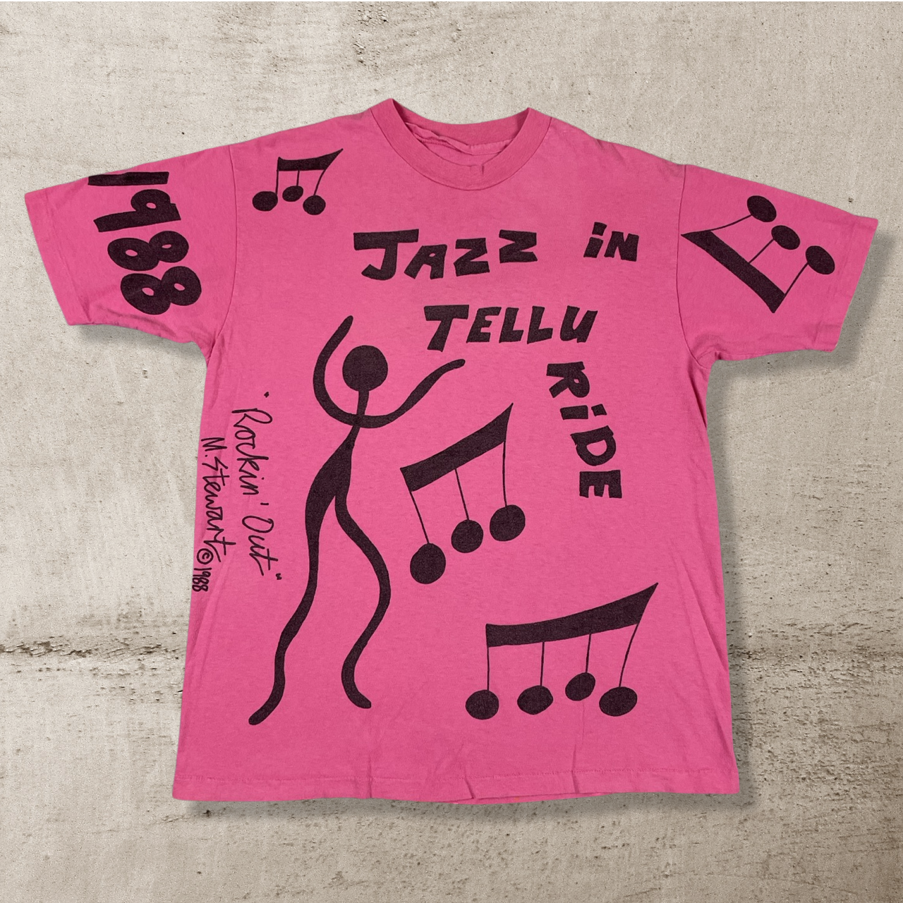 1980s VINTAGE TELLURIDE JAZZ FESTIVAL T-SHIRT (M/L)