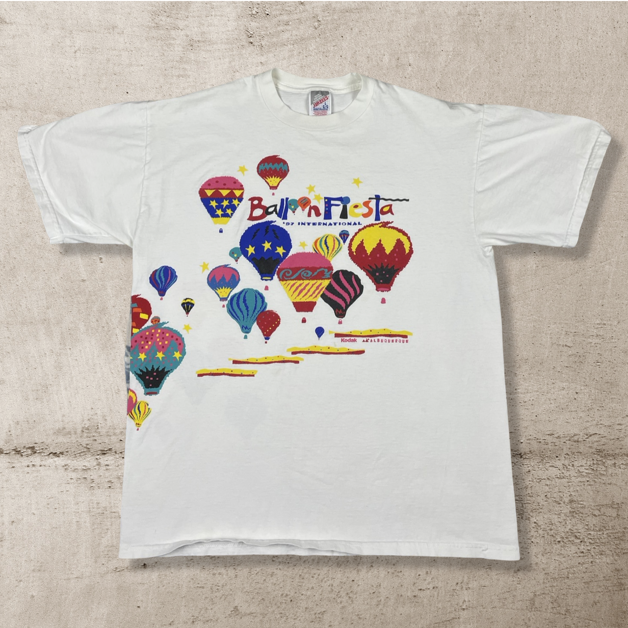 1990s VINTAGE "KODAK BALLON FESTIVAL" T-SHIRT (L)